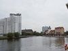 Kaliningrad (Königsberg). Veduta dal lungofiume.