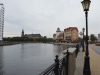 Kaliningrad (Königsberg). Veduta dal lungofiume.