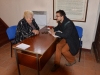 Čistyje Prudy (Tolminkiemis). Adriano Cerri (Univestità di Pisa) con Liudmila Silova, direttrice del museo.
