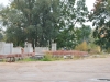 Gusev (Gumbinė). Cantiere per la costruzione di una chiesa ortodossa sui resti dell'antica chiesa luterana.