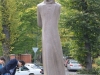 Kaliningrad (Königsberg). Monumento cittadino a Ludwig Rhesa (primo editore di Donelaitis).